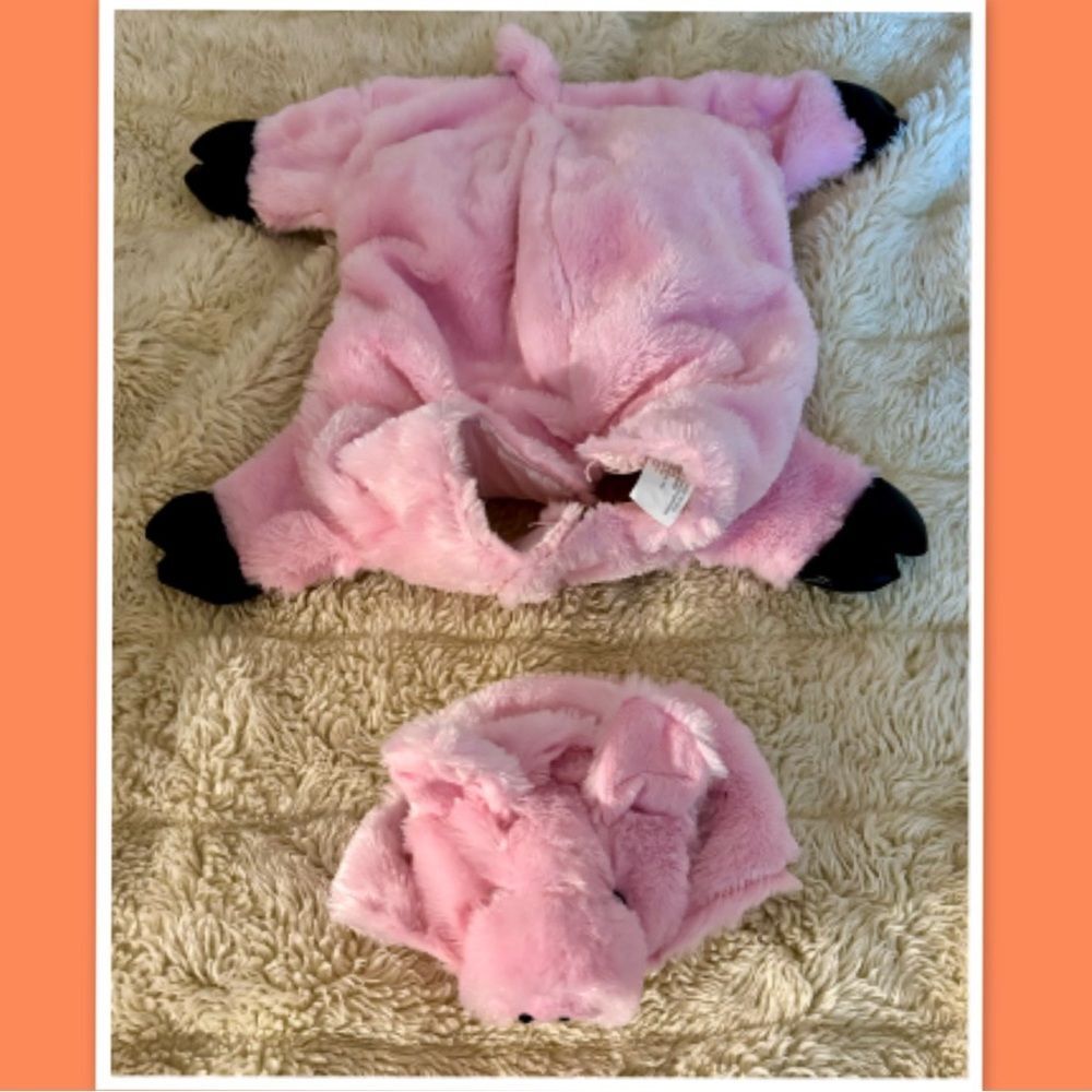 Doggy Piggy Costume - Size Small 12 inch